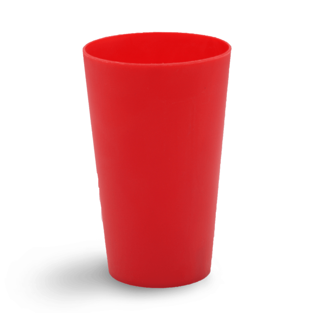Onbedrukte herbruikbare koffiebeker