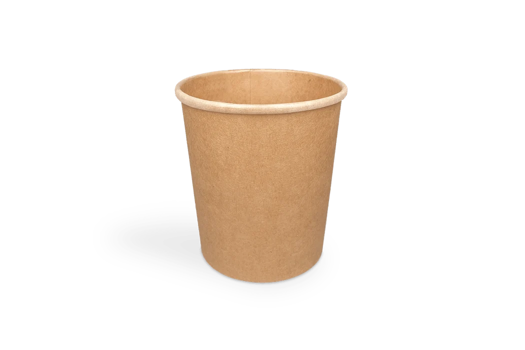 Soepbeker 360ml Ø90mm 12oz Kraft afbeelding 1