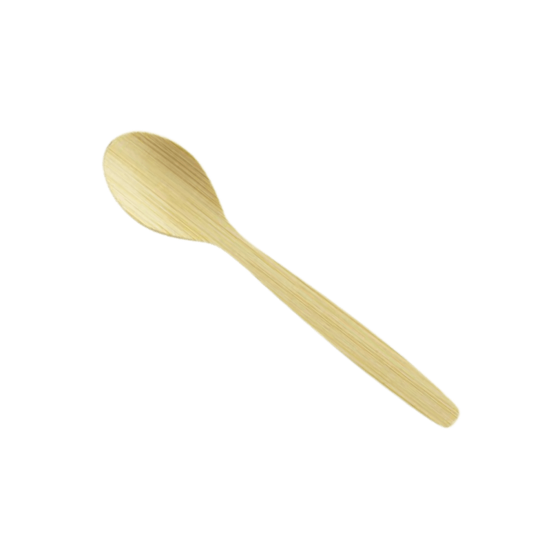 Bamboe ijs- en dessertlepel 125 mm FSC 100%