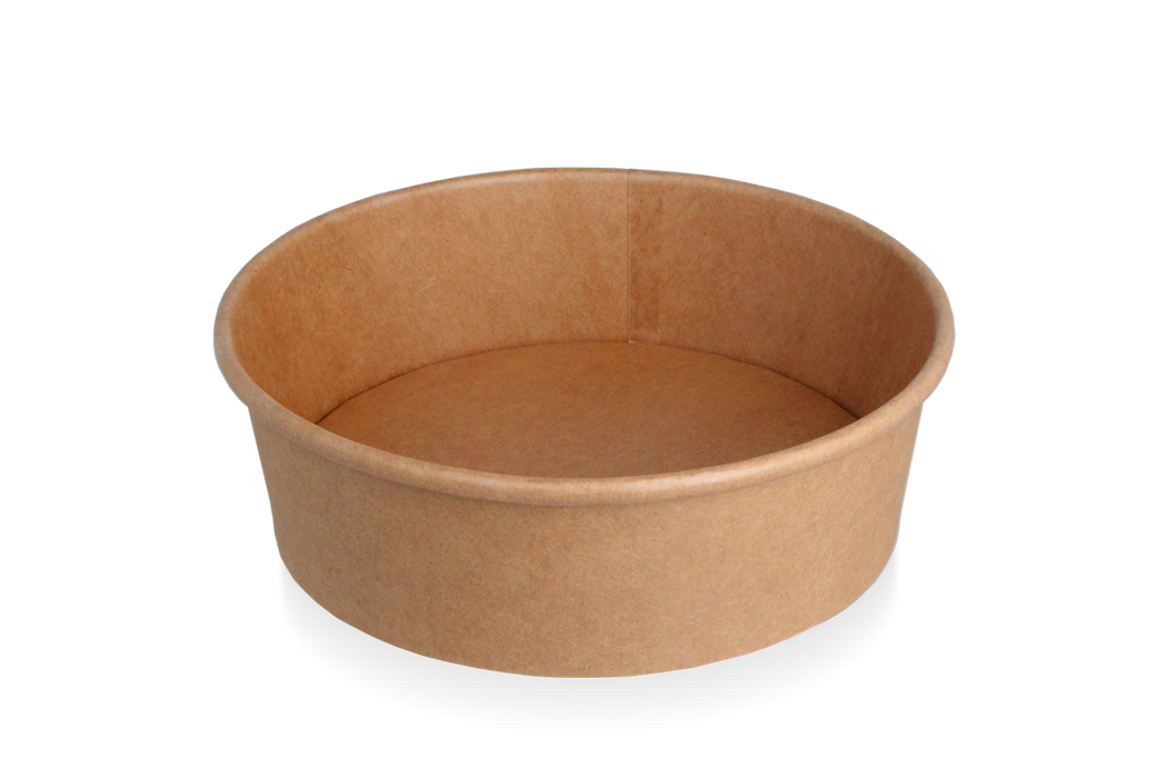 Salade Poke Bowl 1100ml 38oz Ø184mm kraft
