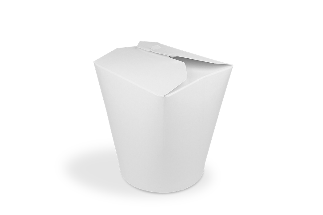 Wok to Go beker 32oz 1000ml karton wit