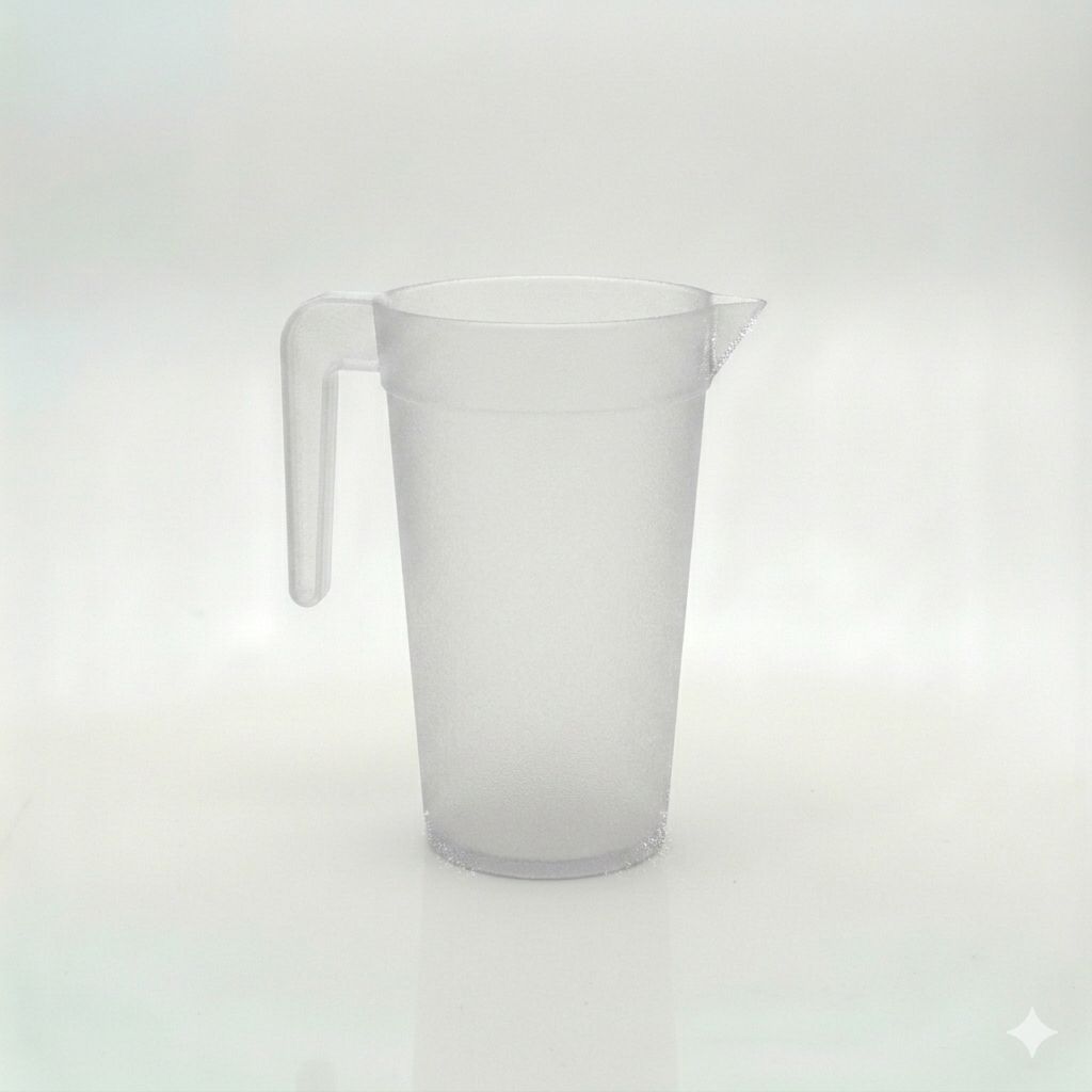 Kunststof Pitchers 1,5 liter – Frosted transparant  afbeelding 1