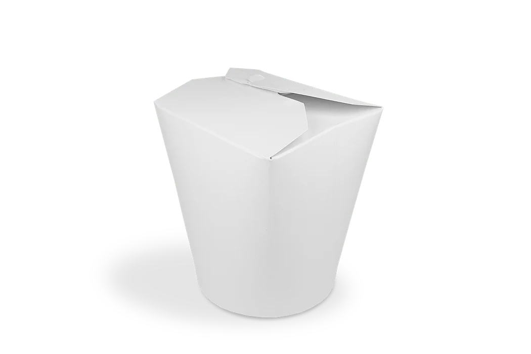 Wok to Go beker 32oz 1000ml karton wit