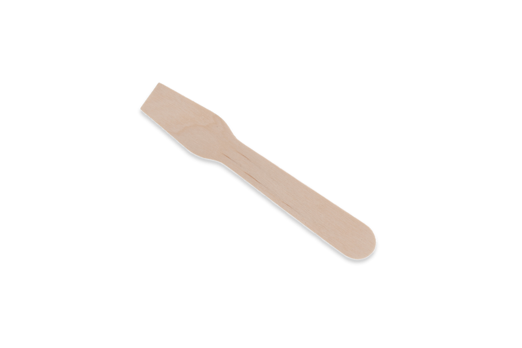Houten ijslepel schepje 96mm 100% FSC® BIO