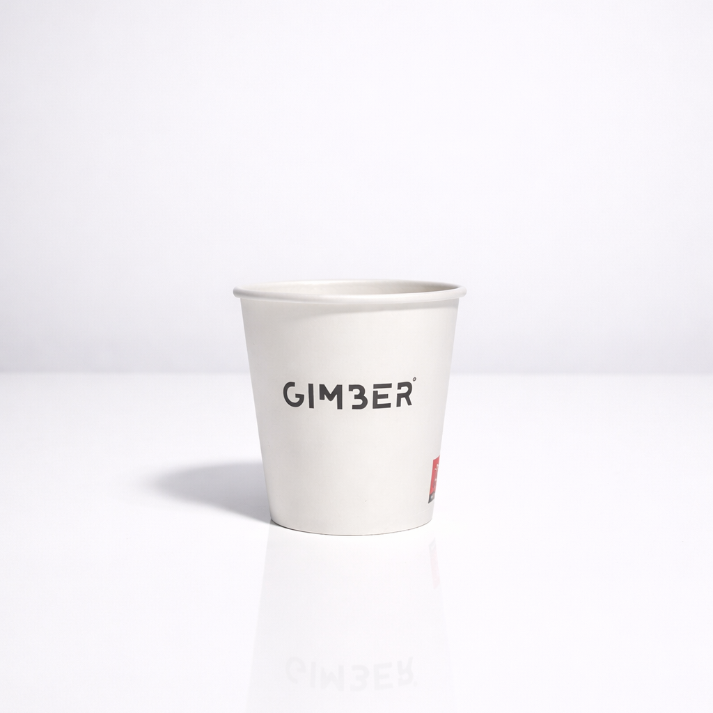 Bedrukte kartonnen beker 6oz