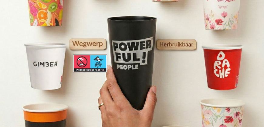 SUP-regelgeving 2026: wat betekent dit voor papieren bekers en koffiebekers?